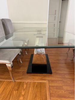 Table glass for 8
