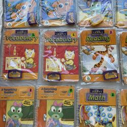 Pre-owned Leap Pad & Power Touch Baby Books with Cartridge 