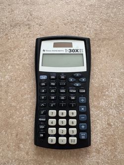 Texas Instruments TI-30XIIS Scientific Calculator Black Works As Pictured