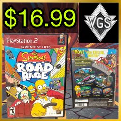 *RETRO* The Simpsons Road Rage PS2 2001
