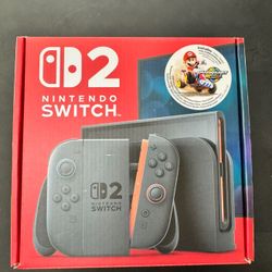 New In box: Nintendo Switch 2 Mario Kart Bundle 