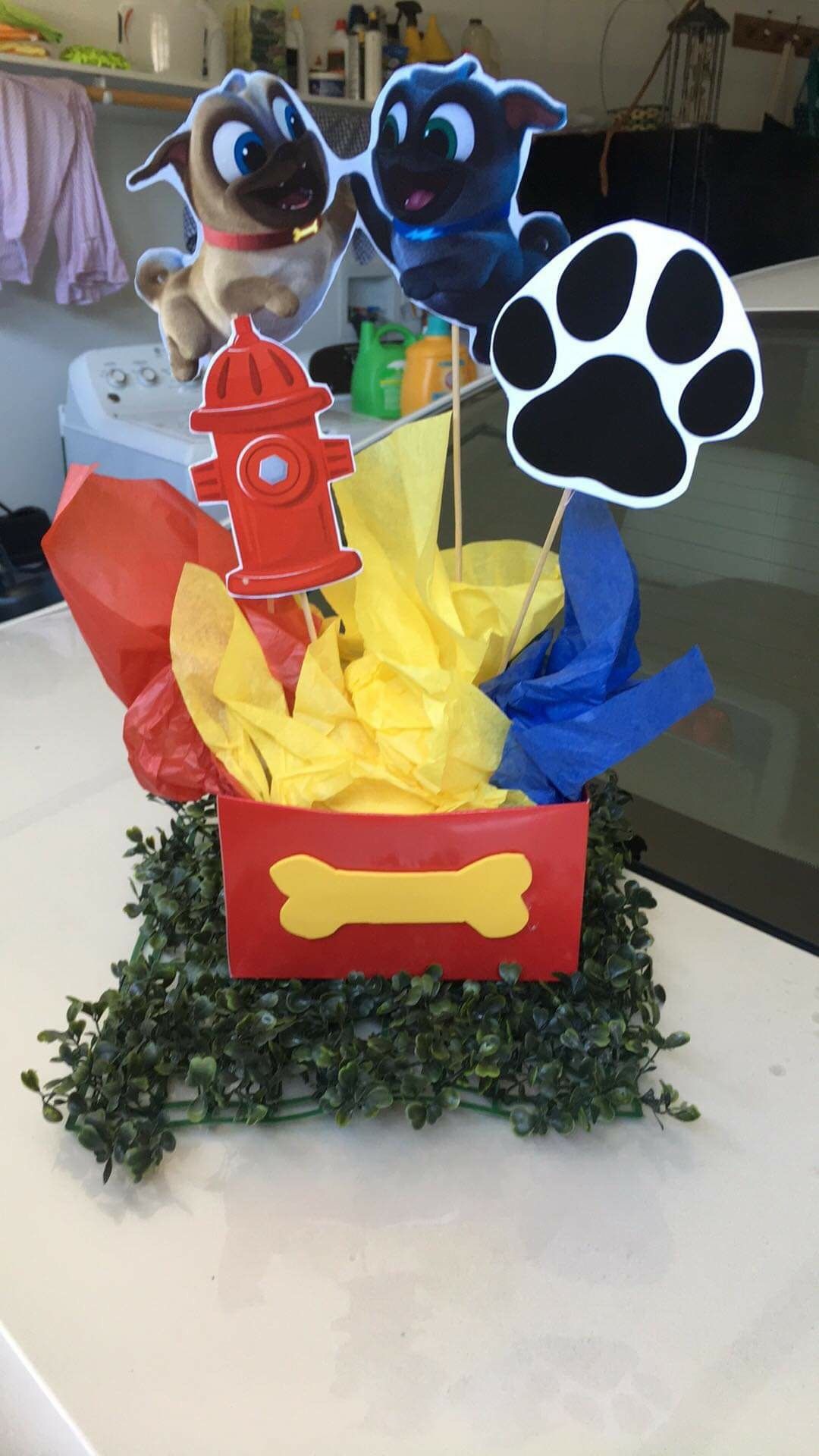 Puppy dog pals centerpieces