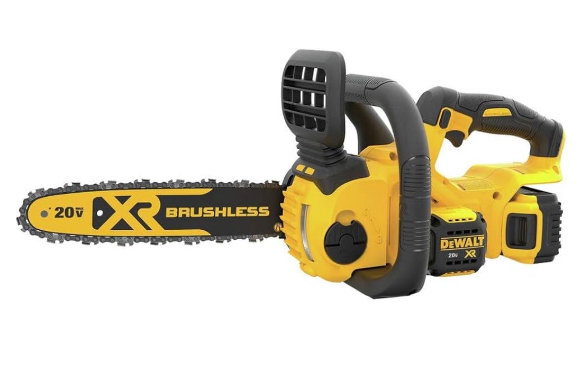 DEWALT 20V MAX* XR 12” Chainsaw NEW 