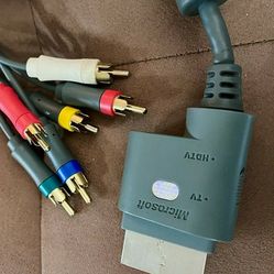 Microsoft Xbox 360 Component HD AV Cable! 
