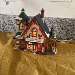 Christmas Lights Porcelain House 