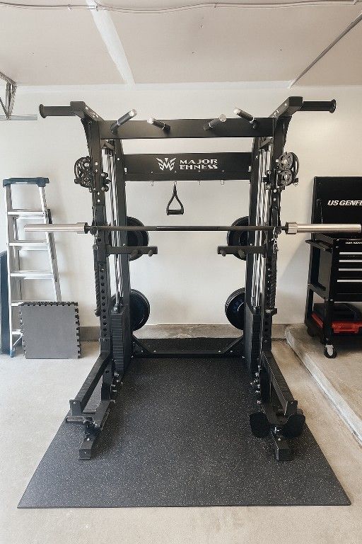 SQUAT RACK POWER RACK + WEIGHTS + DELIVERY 