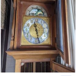 Emperor Day And Night Grandfather Clock 