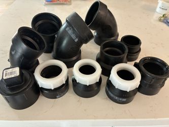 Miscellaneous Plumbing PVC Pieces