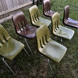 Vintage Virco School Chairs