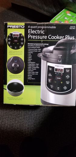 Presto 6 Quart Electric Pressure Cooker