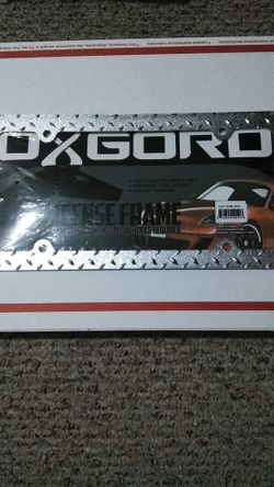 New License Plate Frame