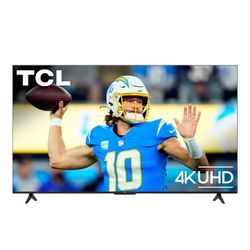 TCL - 65" Class S4 S-Class 4K UHD HDR LED Smart TV with Google  / Roku TV