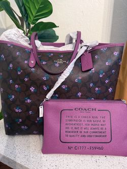 Coach Reversible City Tote