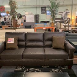 Leather Couch Sofa For Sale