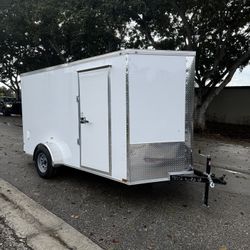 Quality Cargo 6 x 12 Enclosed Trailer 3.5k