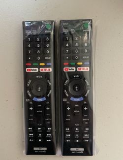 2 Pack Remote Control replace for Sony TV
