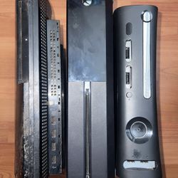 xbox one/360 elite/Ps3 Backwards for parts