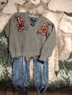 Sweater And Jean Outfit