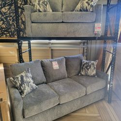 Arcadia 2pc Sofa Loveseat Set