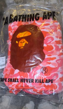 Bape Hoodie Pink