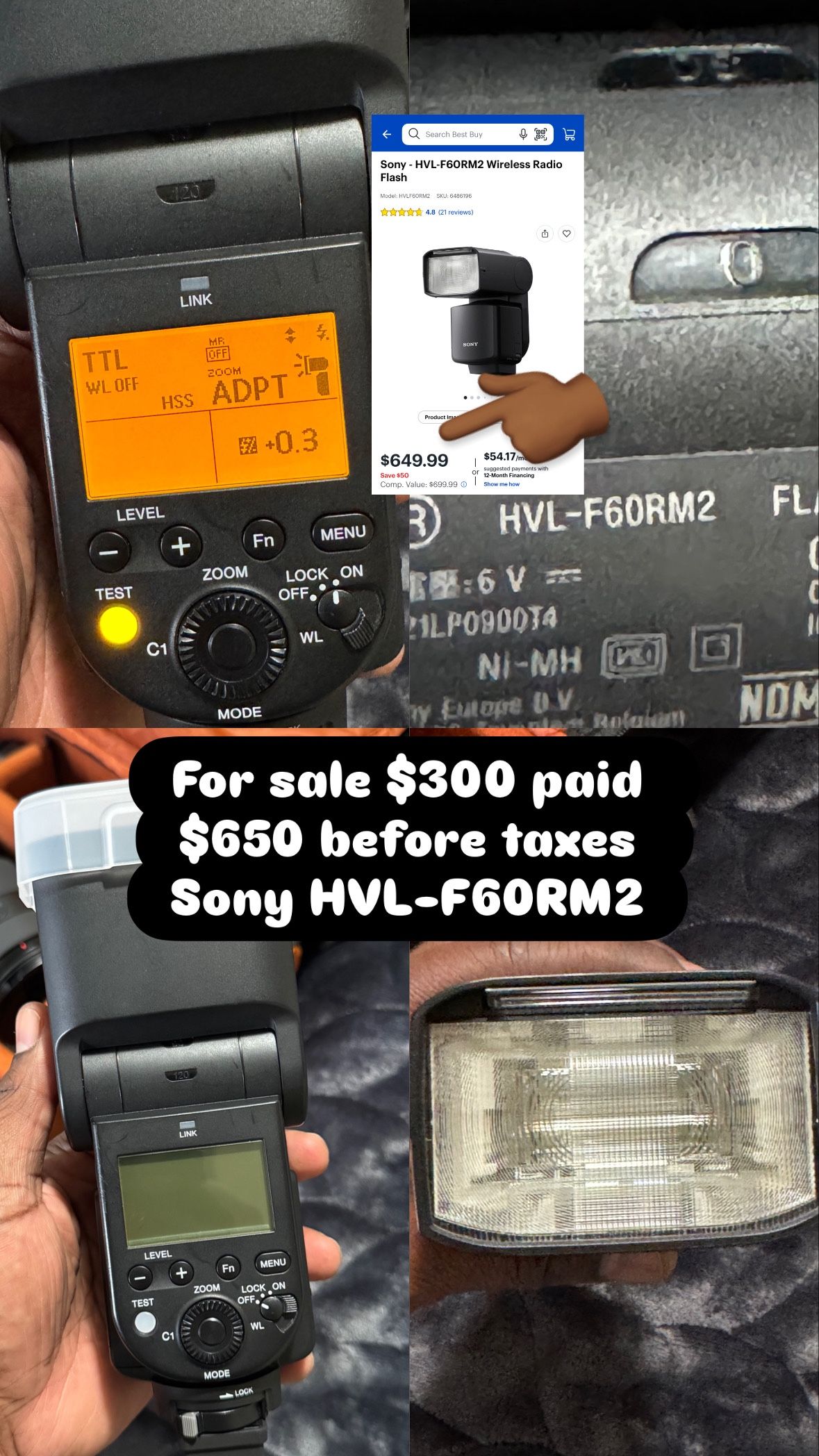 Sony Flash Hvl-f60rm2