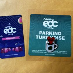 EDC Parking Pass/Tent