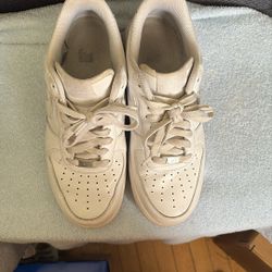 Barely Used, Refurbished White Nike Air Force 1’s
