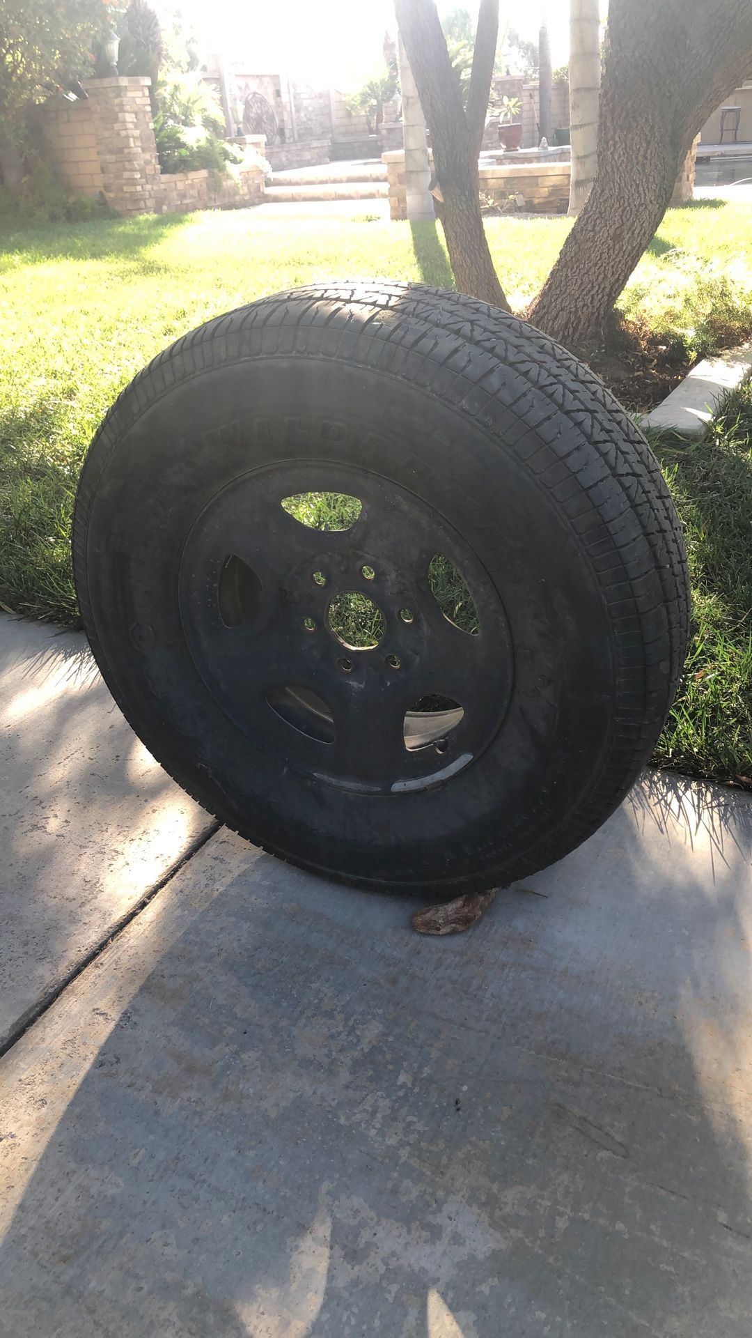Tire And Rim For 2500