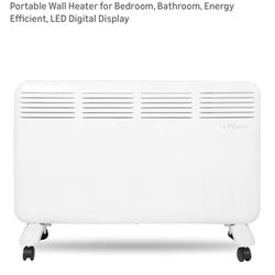 Electric Space Heater for Indoor Use, 1500W Freestanding. 30”x21” in height 