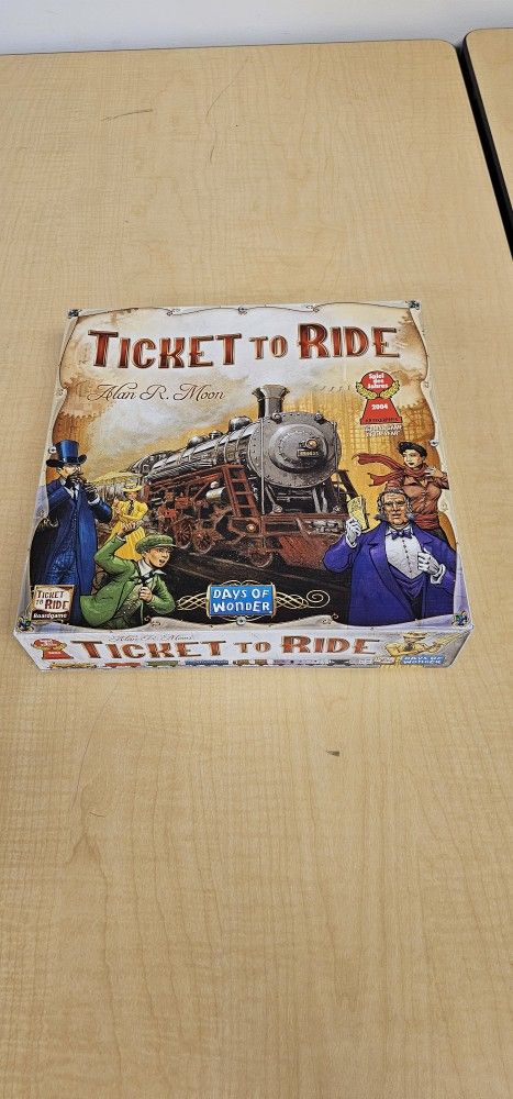 Ticket To Rise Board Game 2012