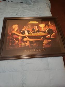 "Four of A Kind I" by Chris Consani - 18'' x 26'' x 1.5