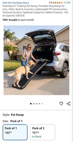 PawStep Folding Pet Ramp