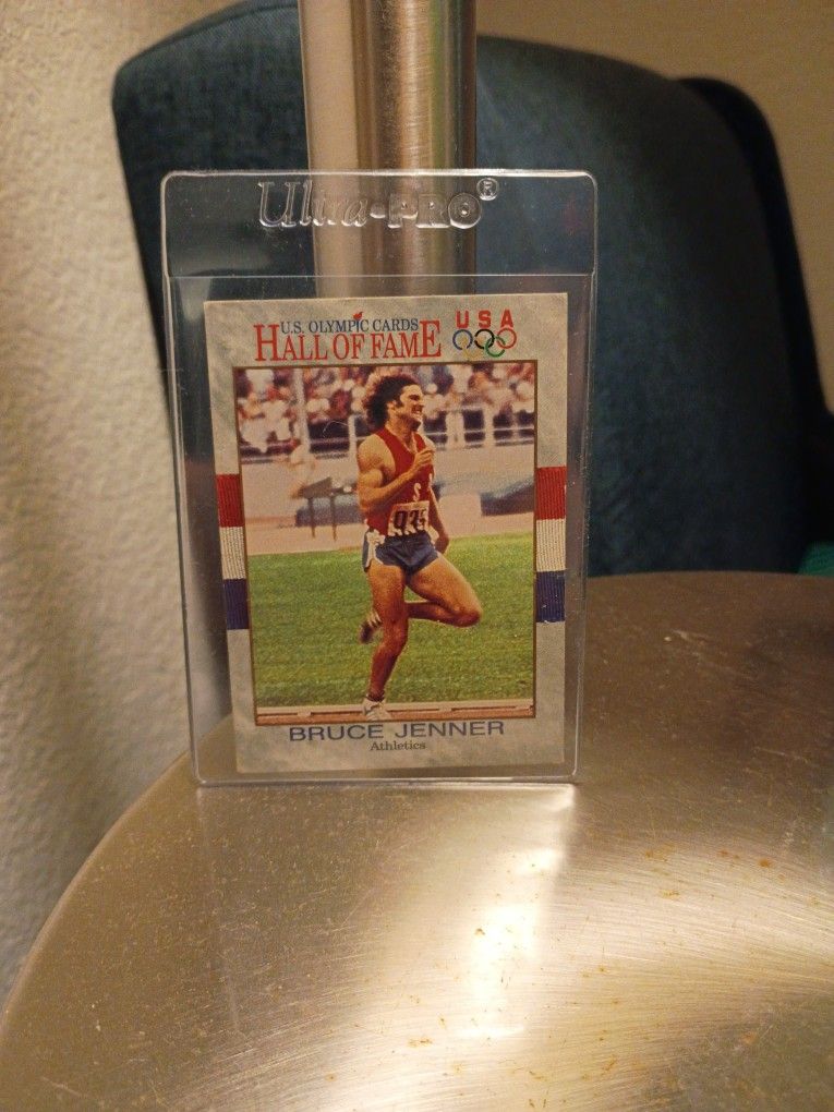 Bruce Jenner Olympic Hall Of Fame Card