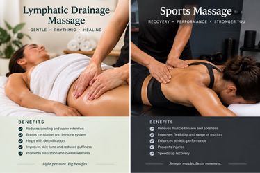 Sports Massage and lymphatic massage