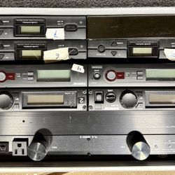 Wireless Microphone Receiver Rack – Shure + Audio-Technica – NO MICS