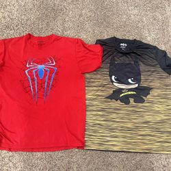 Marvel Men's Spider-Man Short Sleeve T-Shirt Size L 2 pieces 