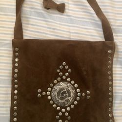 Suede Handmade Purse - New