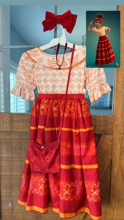 Dolores Costume from Disney’s Encanto (Kids size 5 yrs)