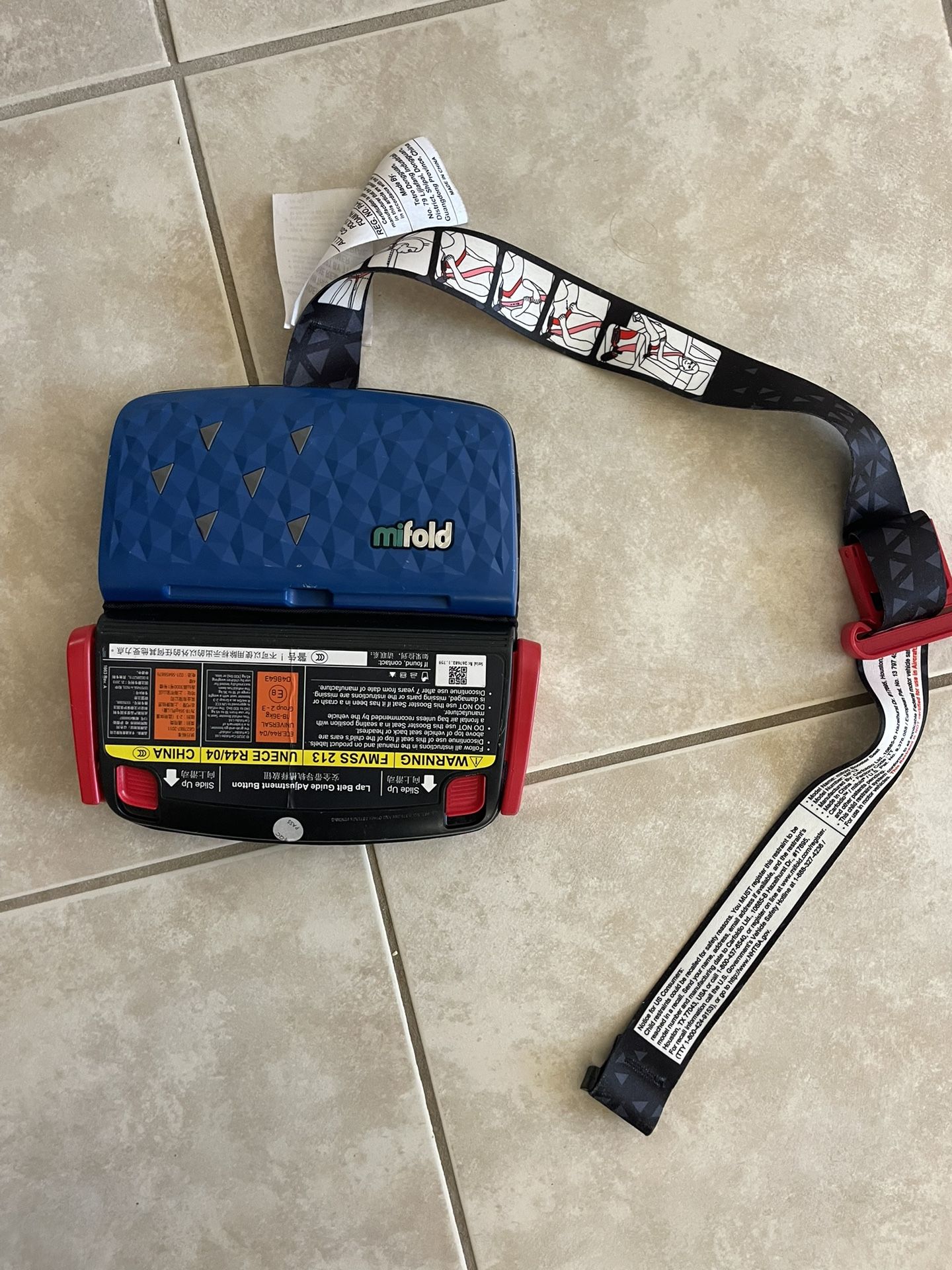 Travel Booster Seat Mifold