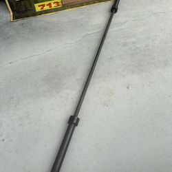 Solid 7' Olympic 44Lb  Bar - Black  $100