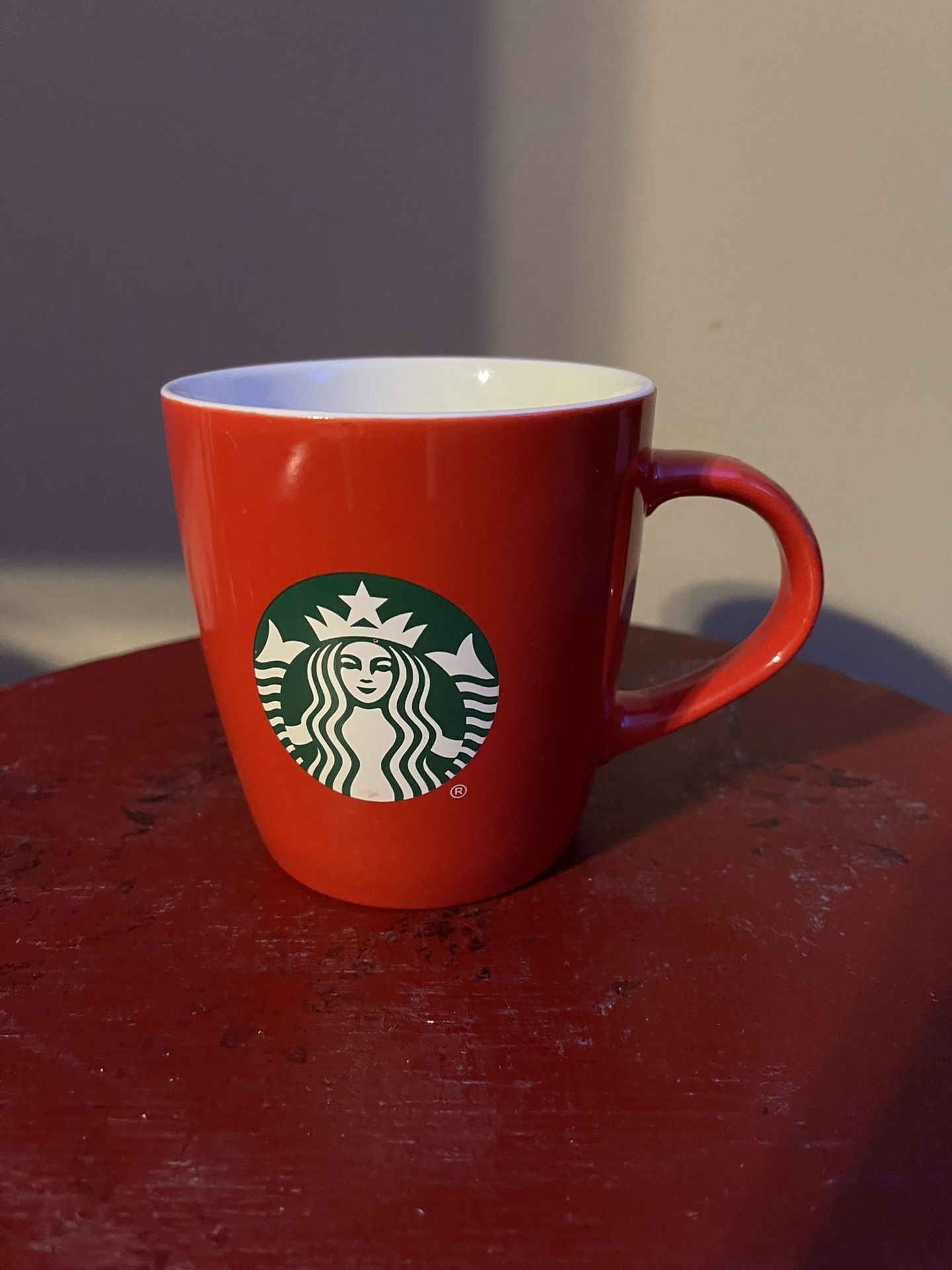 Starbucks Coffee Mug Cup 2020 Red Classic Mermaid Green Logo 12 oz. New