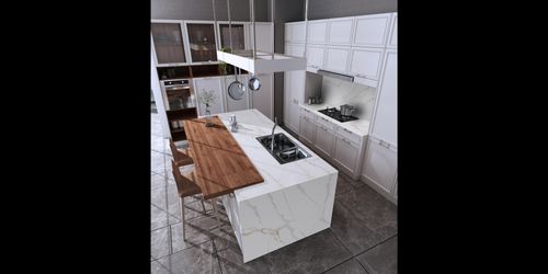 Fantasy Gold Quartz Countertops