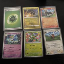6 Pokemon Cards 