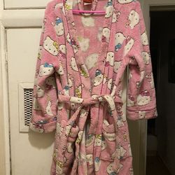 Pink Hello Kitty Bathrobe 