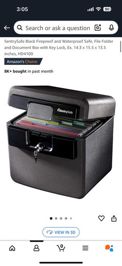 SentrySafe Document Storage 