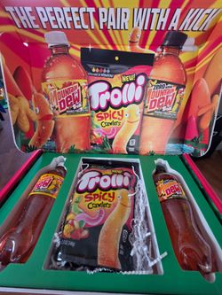New Mountain Dew - Trolli Worms COLLAB