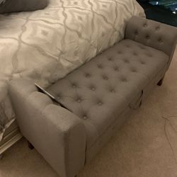 Gray Lounge Chair .. 