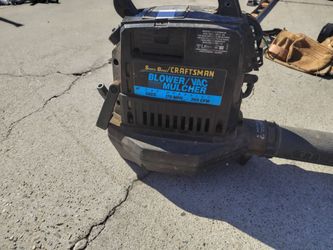 Craftsman's blower vac mulcher
