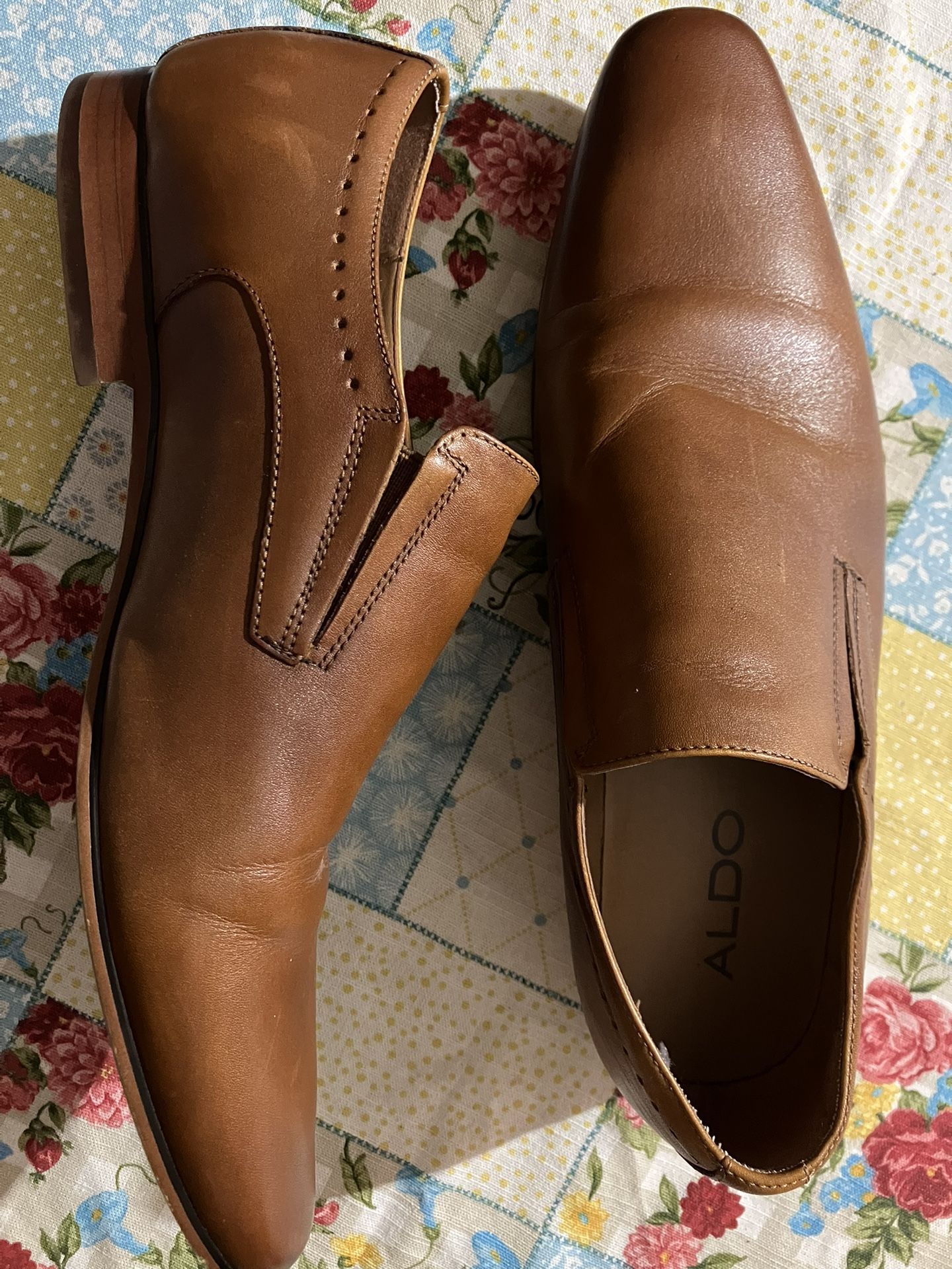 Aldo Men’s Shoes Size 9 Caramel
