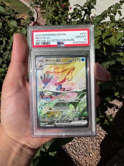 Milotic ex PSA 10 surging sparks pokemon card
